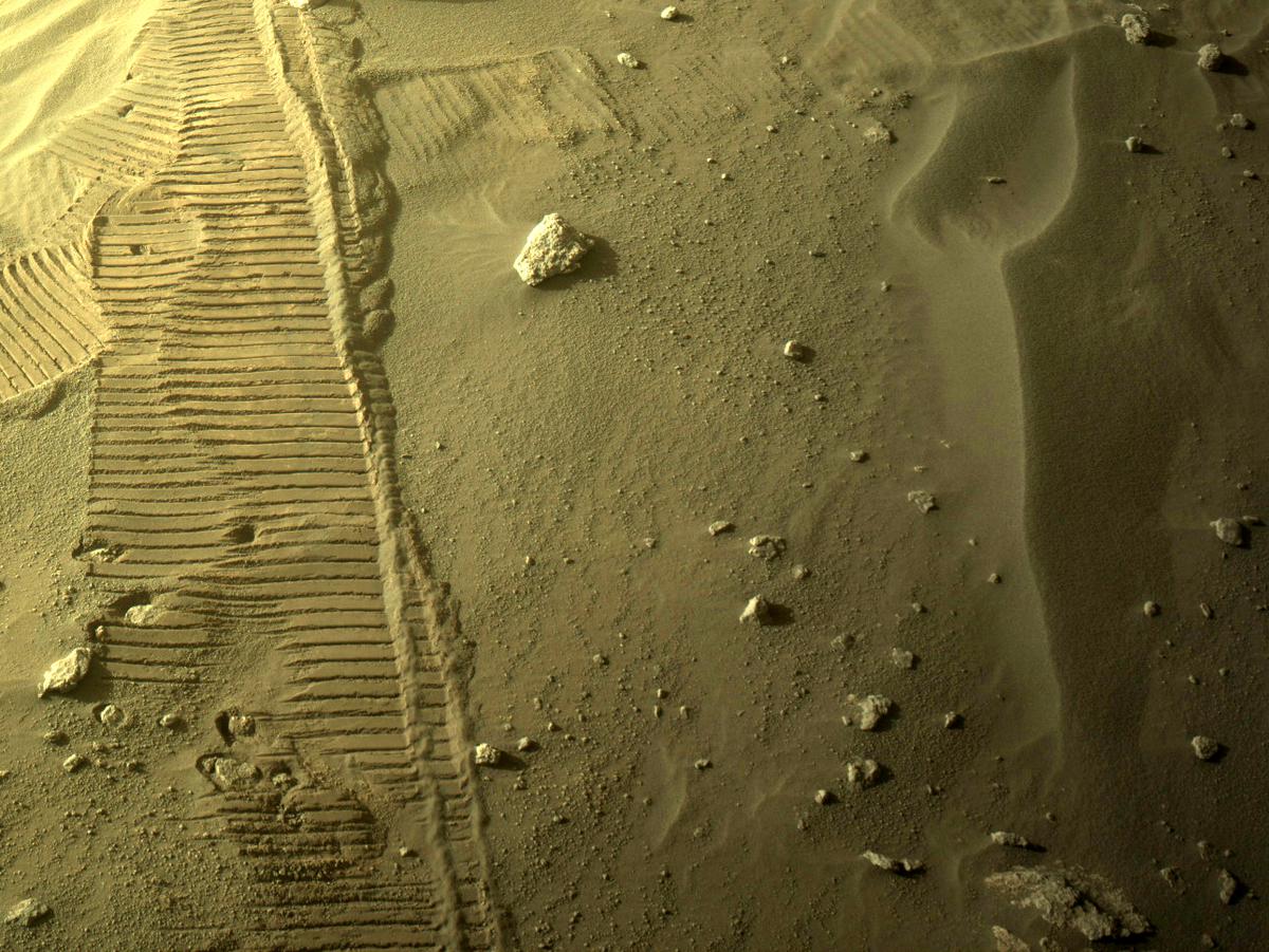 This image was taken by NAVCAM_RIGHT onboard NASA's Mars rover Perseverance on Sol 328