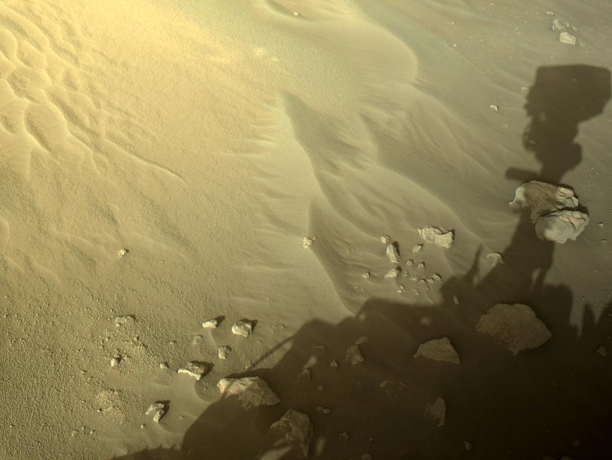 This image was taken by NAVCAM_RIGHT onboard NASA's Mars rover Perseverance on Sol 328