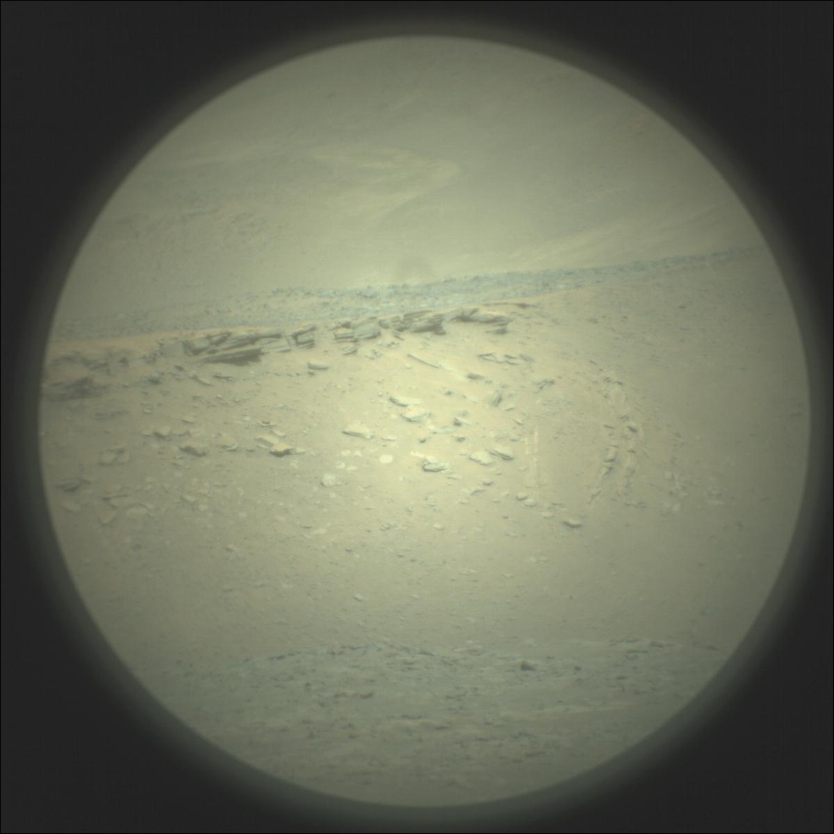 This image was taken by SUPERCAM_RMI onboard NASA's Mars rover Perseverance on Sol 328