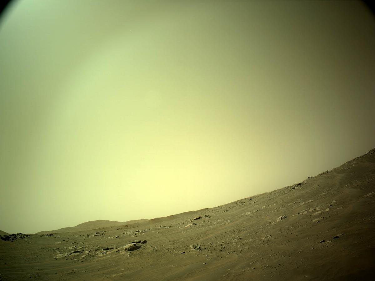 This image was taken by NAVCAM_LEFT onboard NASA's Mars rover Perseverance on Sol 330