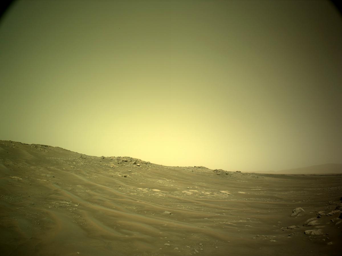 This image was taken by NAVCAM_LEFT onboard NASA's Mars rover Perseverance on Sol 330