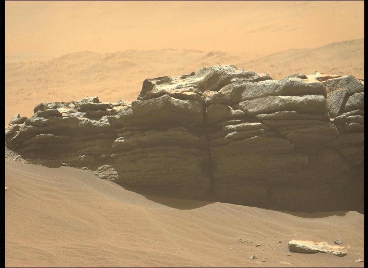 This image was taken by MCZ_LEFT onboard NASA's Mars rover Perseverance on Sol 333