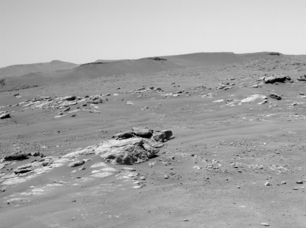 This image was taken by NAVCAM_LEFT onboard NASA's Mars rover Perseverance on Sol 334