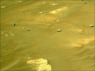 View image taken on Mars, Mars Perseverance Sol 334: Left Navigation Camera (Navcam)