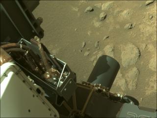 View image taken on Mars, Mars Perseverance Sol 334: Left Navigation Camera (Navcam)