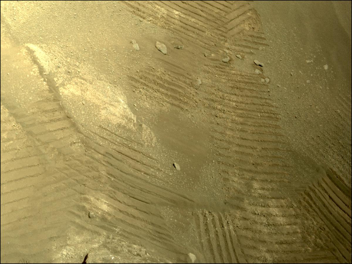 This image was taken by NAVCAM_LEFT onboard NASA's Mars rover Perseverance on Sol 334
