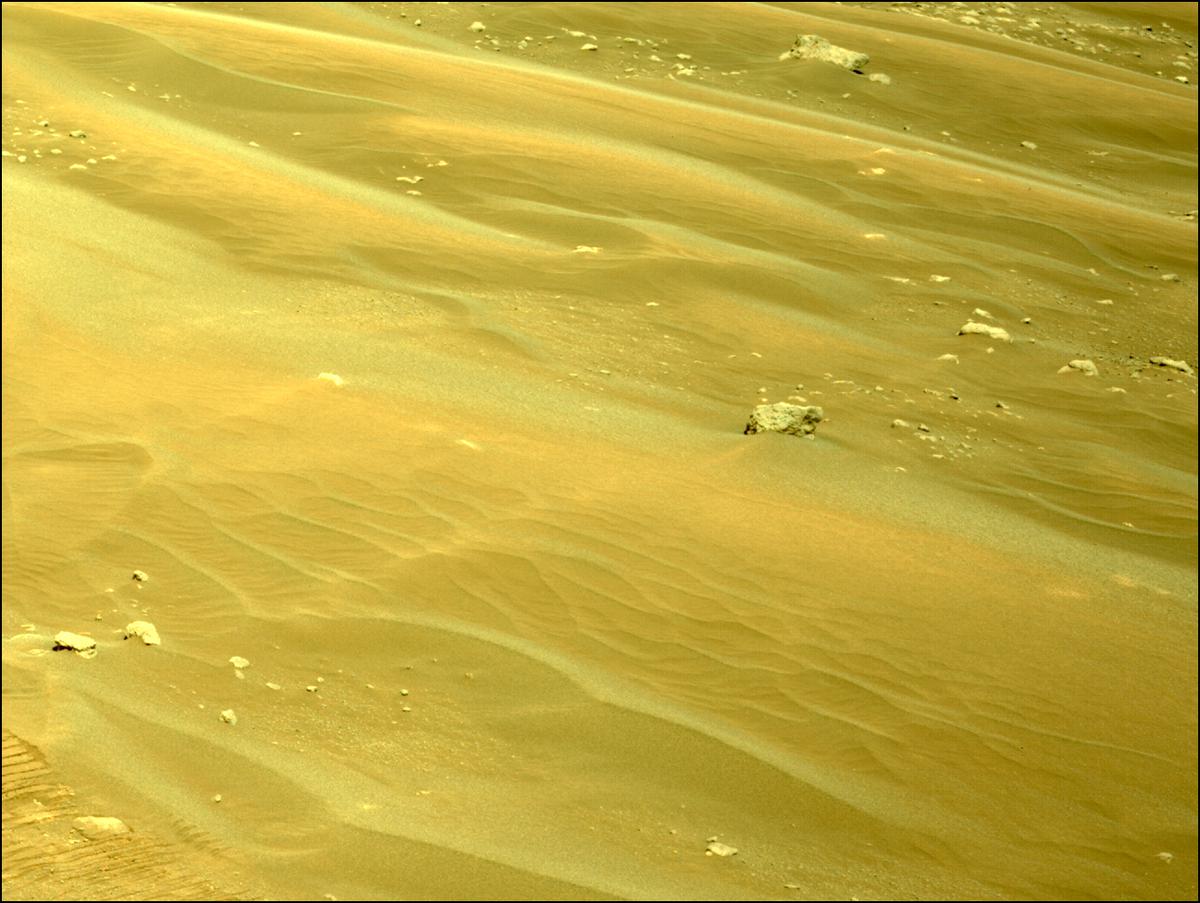 This image was taken by NAVCAM_LEFT onboard NASA's Mars rover Perseverance on Sol 334