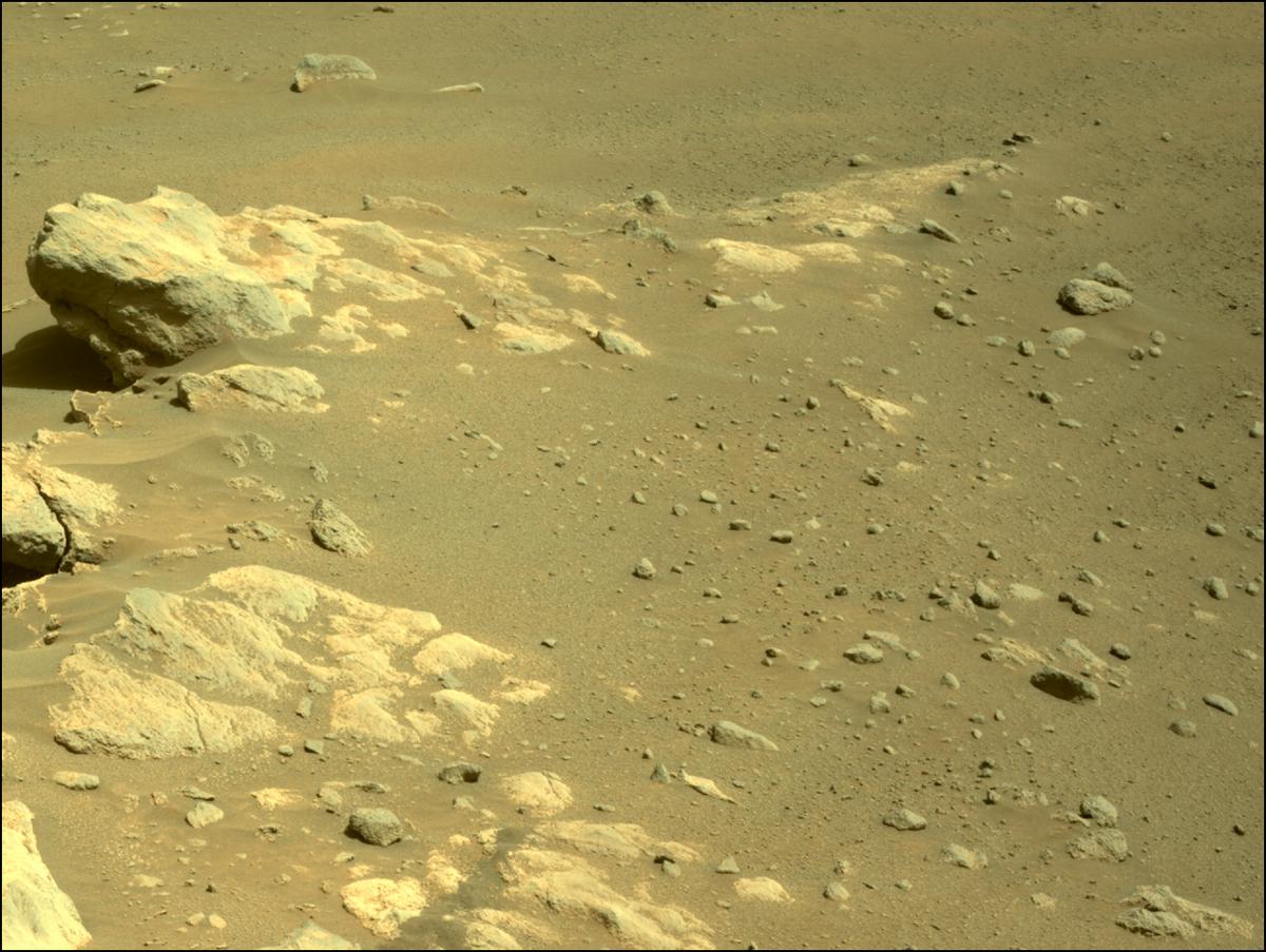 This image was taken by NAVCAM_LEFT onboard NASA's Mars rover Perseverance on Sol 334