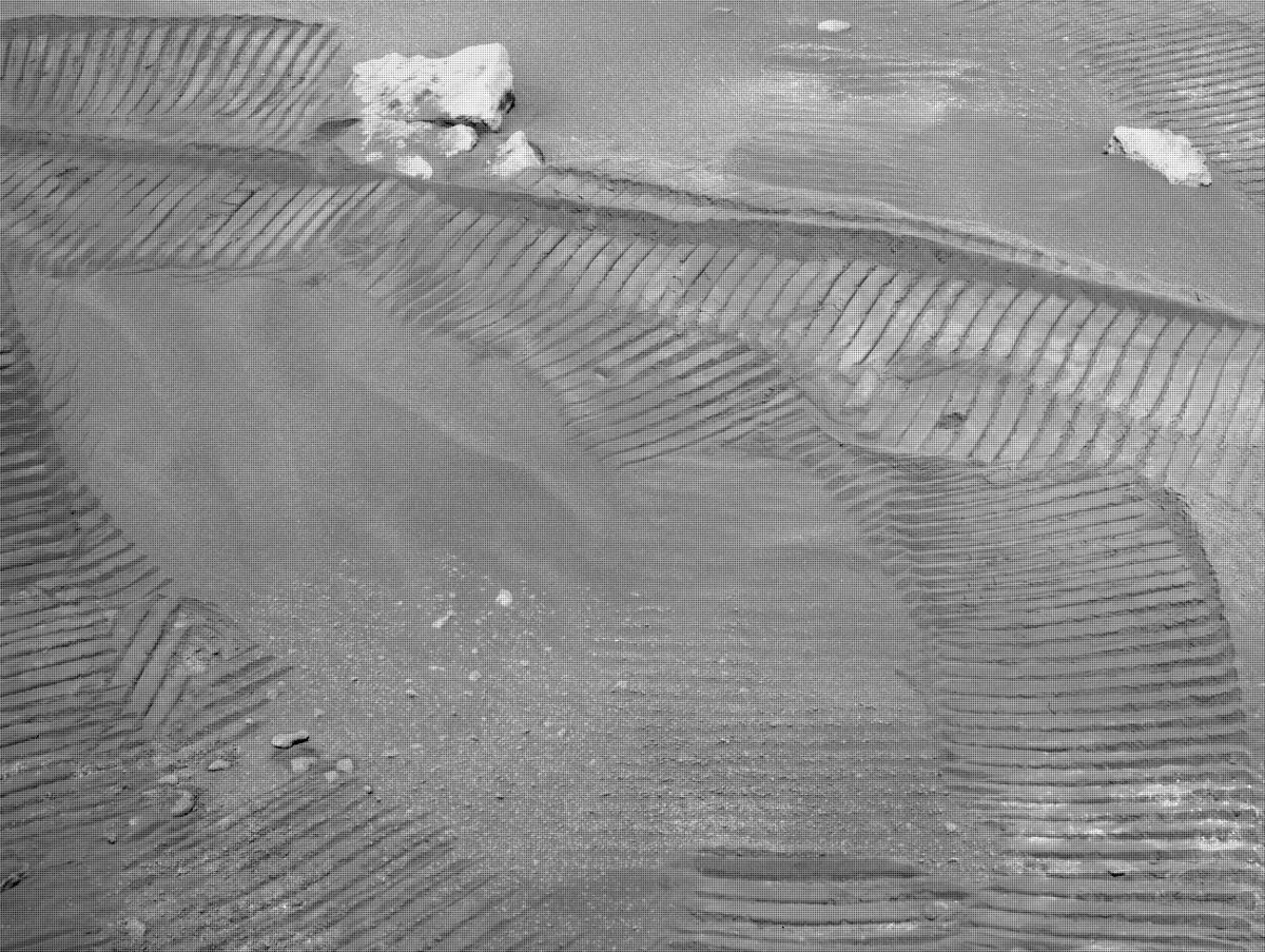 This image was taken by NAVCAM_RIGHT onboard NASA's Mars rover Perseverance on Sol 334