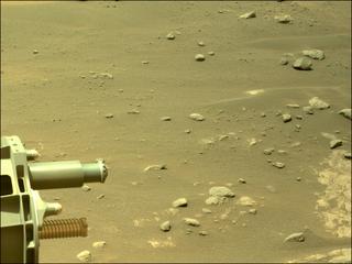 View image taken on Mars, Mars Perseverance Sol 334: Right Navigation Camera (Navcam)