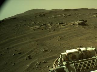 View image taken on Mars, Mars Perseverance Sol 335: Left Navigation Camera (Navcam)