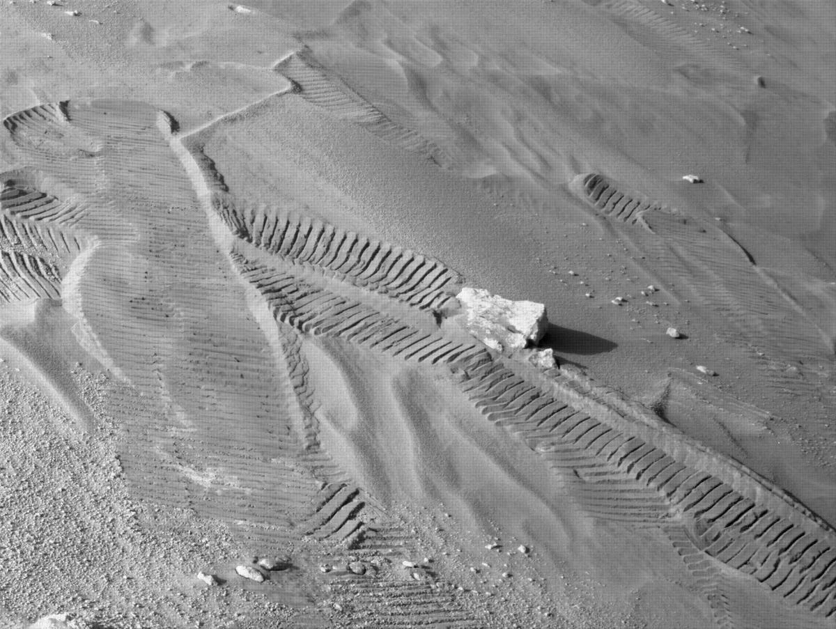This image was taken by NAVCAM_RIGHT onboard NASA's Mars rover Perseverance on Sol 335