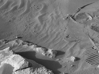 View image taken on Mars, Mars Perseverance Sol 337: Right Navigation Camera (Navcam)