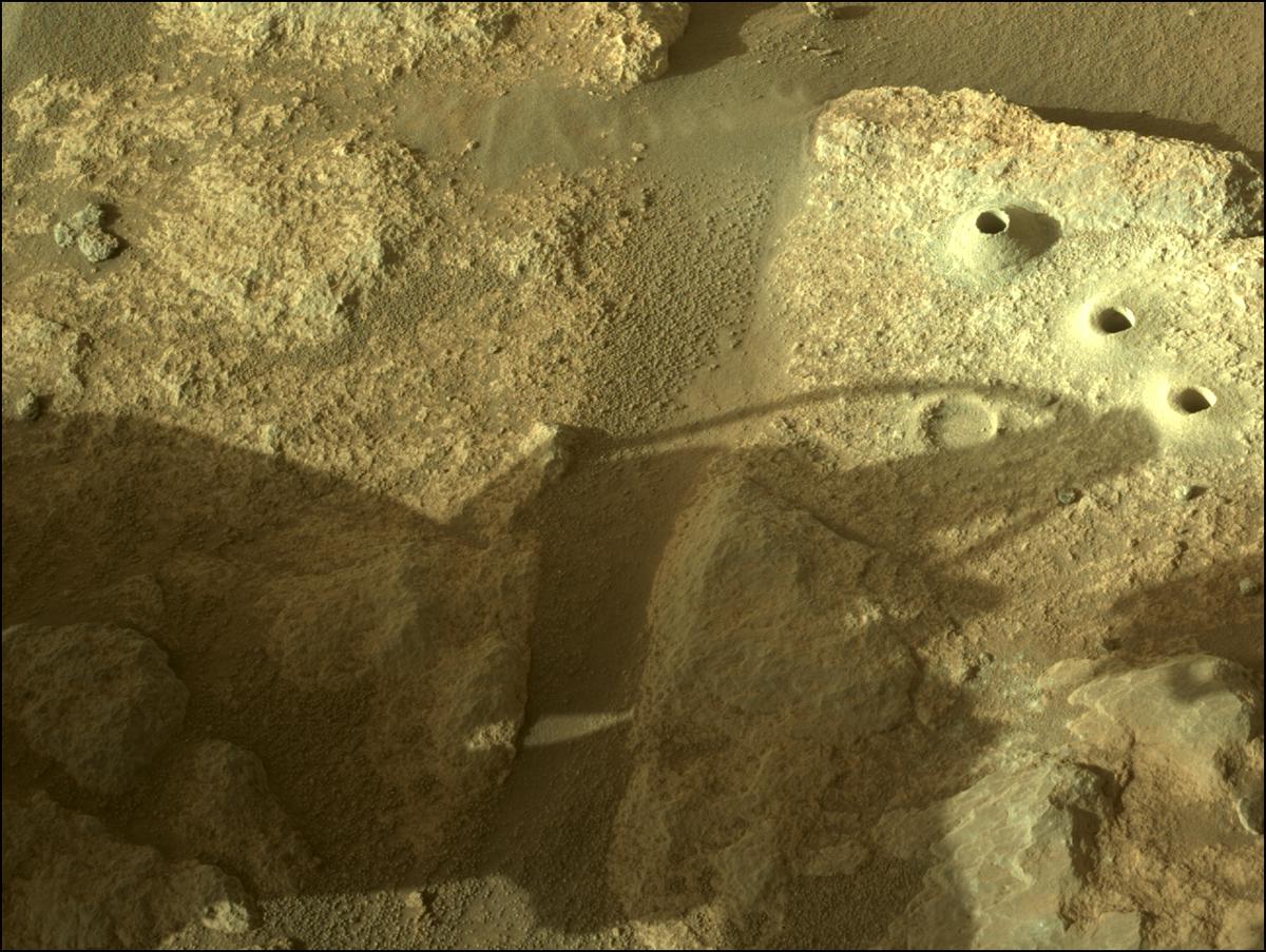 This image was taken by NAVCAM_RIGHT onboard NASA's Mars rover Perseverance on Sol 337