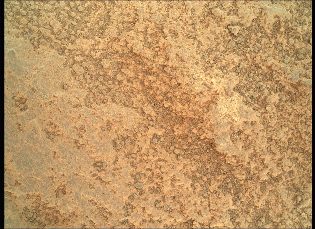 This image was taken by SHERLOC_WATSON onboard NASA's Mars rover Perseverance on Sol 337