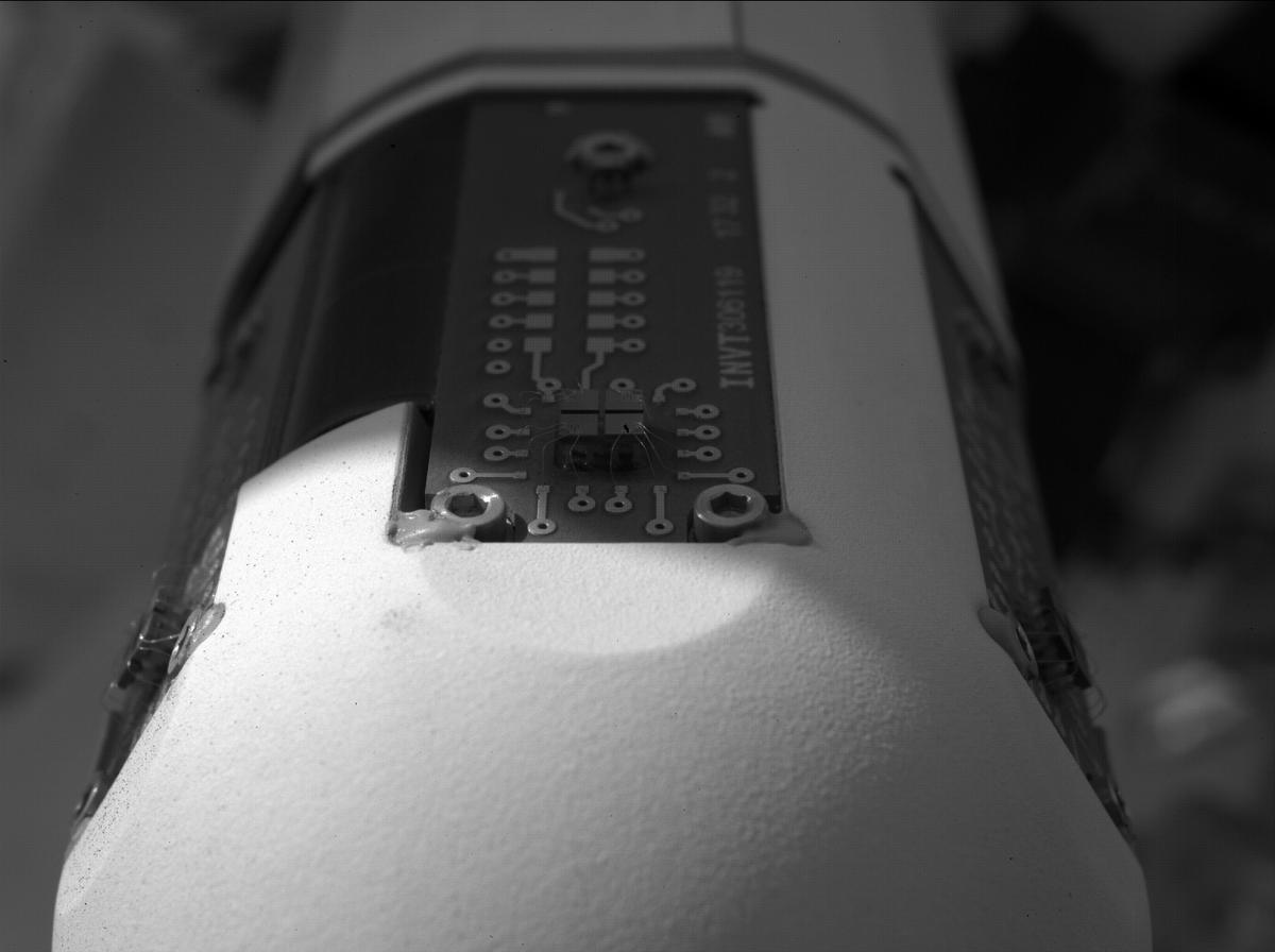 This image was taken by SHERLOC_WATSON onboard NASA's Mars rover Perseverance on Sol 339