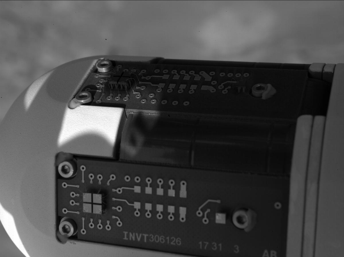 This image was taken by SHERLOC_WATSON onboard NASA's Mars rover Perseverance on Sol 339