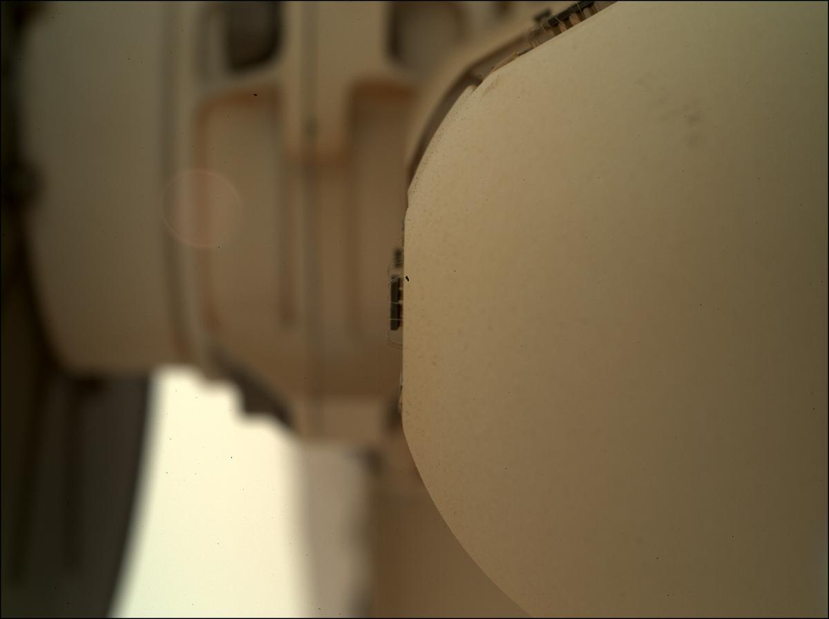 This image was taken by SHERLOC_WATSON onboard NASA's Mars rover Perseverance on Sol 339