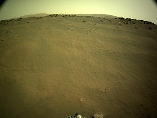 View image taken on Mars, Mars Perseverance Sol 341: Left Navigation Camera (Navcam)