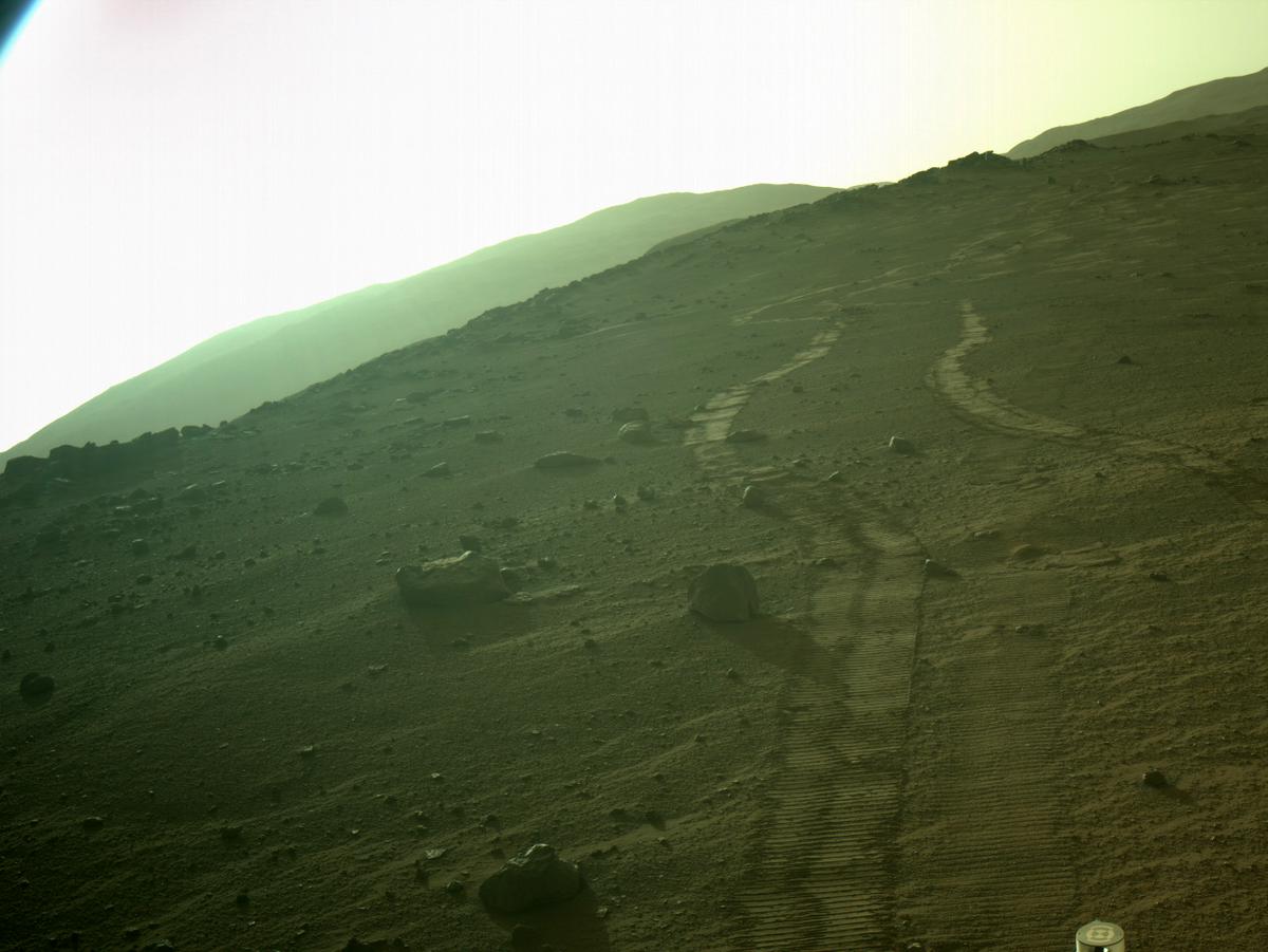 This image was taken by NAVCAM_RIGHT onboard NASA's Mars rover Perseverance on Sol 341