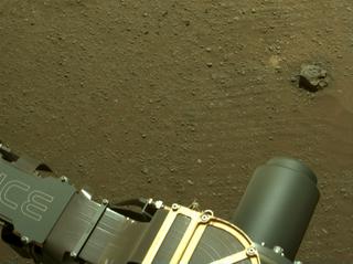 View image taken on Mars, Mars Perseverance Sol 342: Right Navigation Camera (Navcam)