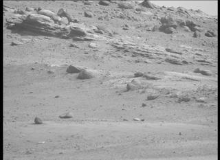 View image taken on Mars, Mars Perseverance Sol 342: Right Mastcam-Z Camera