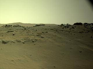 View image taken on Mars, Mars Perseverance Sol 343: Right Navigation Camera (Navcam)