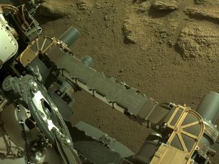 View image taken on Mars, Mars Perseverance Sol 343: Right Navigation Camera (Navcam)
