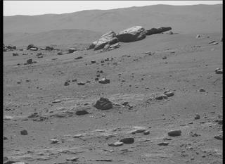 View image taken on Mars, Mars Perseverance Sol 344: Left Mastcam-Z Camera