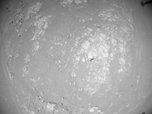 This image was taken by HELI_NAV onboard NASA's Mars rover Perseverance on Sol 345