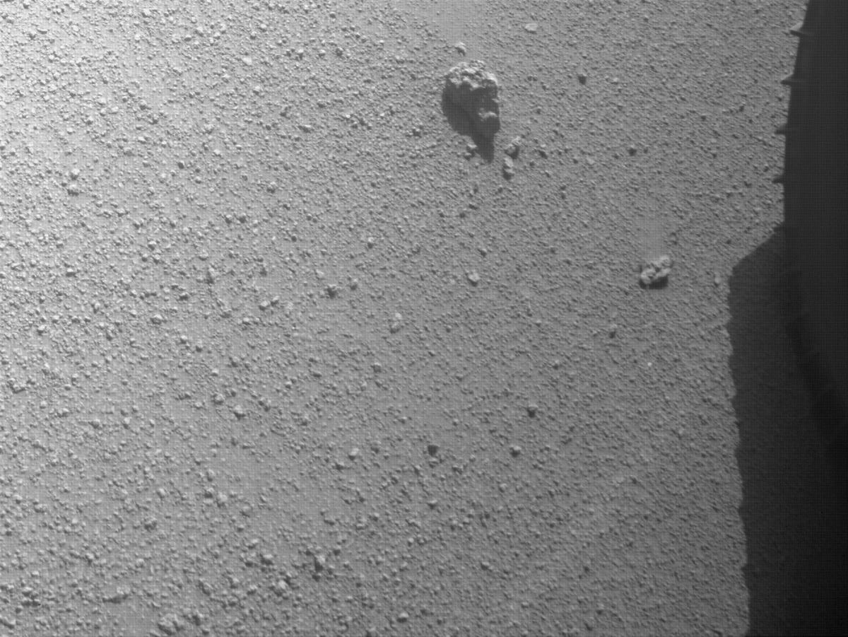 This image was taken by FRONT_HAZCAM_LEFT_A onboard NASA's Mars rover Perseverance on Sol 346