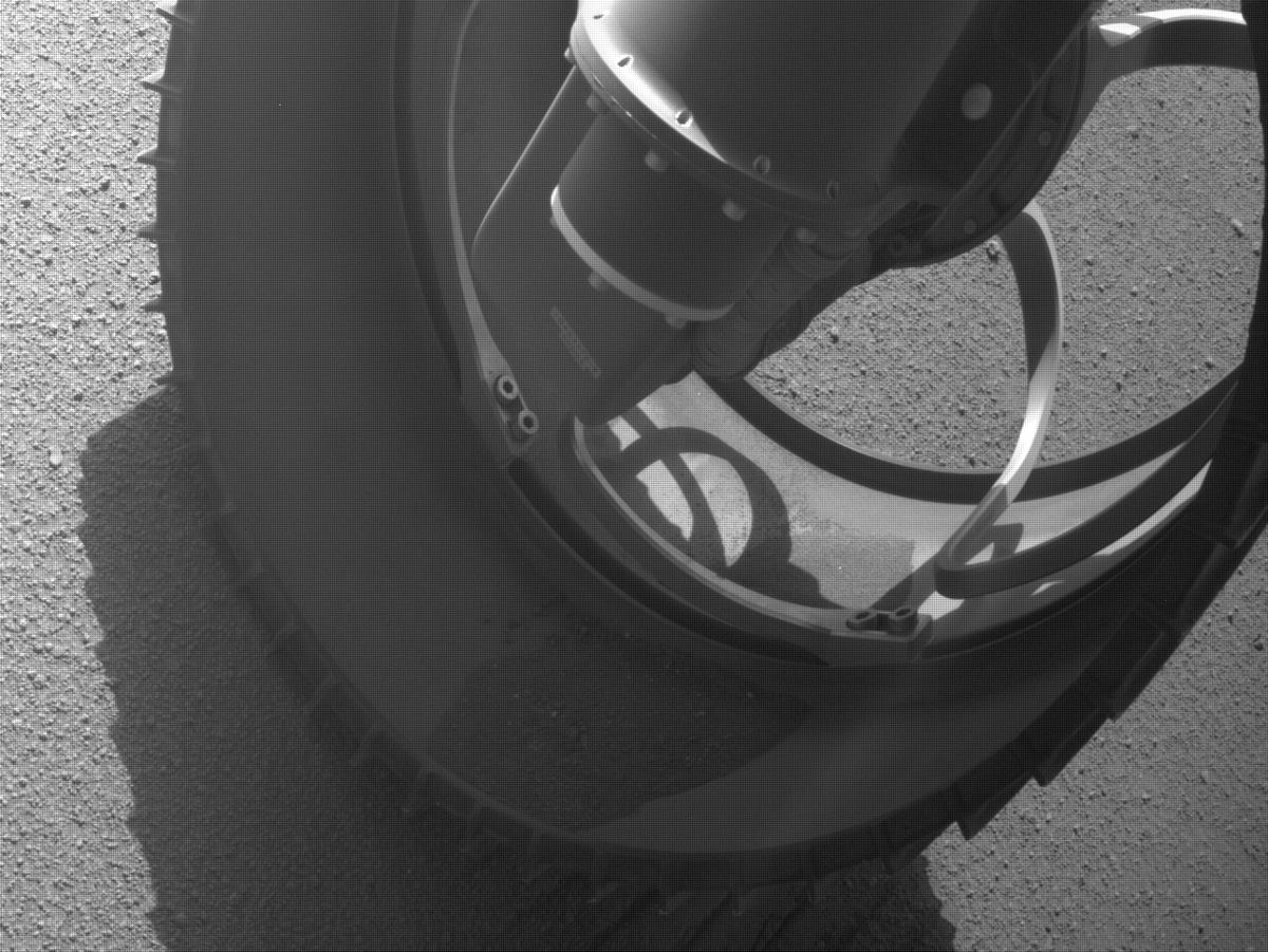 This image was taken by FRONT_HAZCAM_RIGHT_A onboard NASA's Mars rover Perseverance on Sol 346