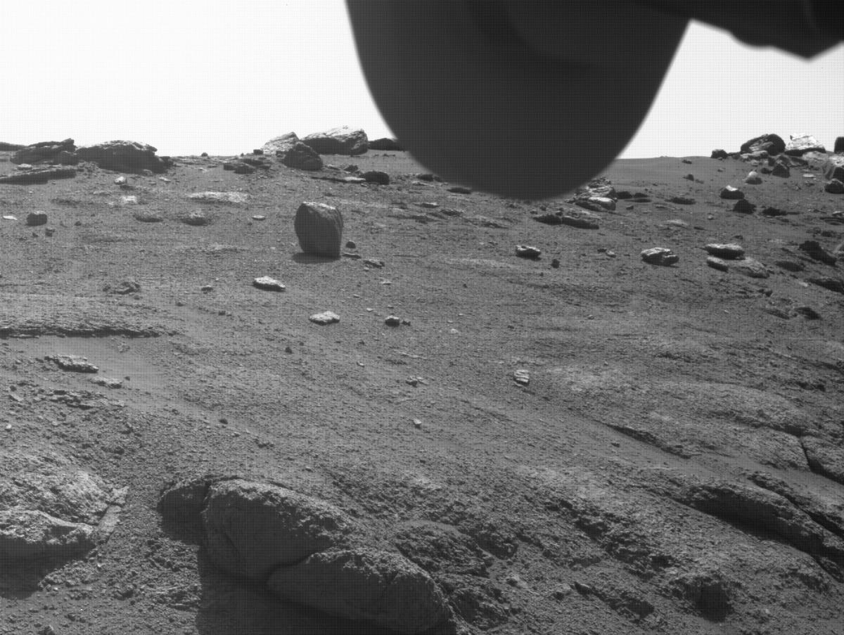This image was taken by FRONT_HAZCAM_RIGHT_A onboard NASA's Mars rover Perseverance on Sol 346