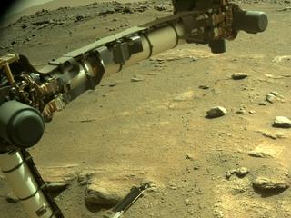 View image taken on Mars, Mars Perseverance Sol 346: Left Navigation Camera (Navcam)