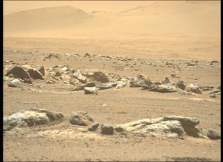 View image taken on Mars, Mars Perseverance Sol 349: Left Mastcam-Z Camera
