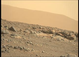 View image taken on Mars, Mars Perseverance Sol 349: Left Mastcam-Z Camera