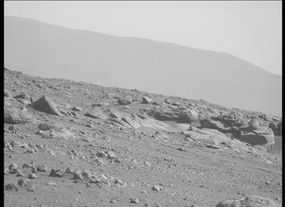 View image taken on Mars, Mars Perseverance Sol 349: Left Mastcam-Z Camera