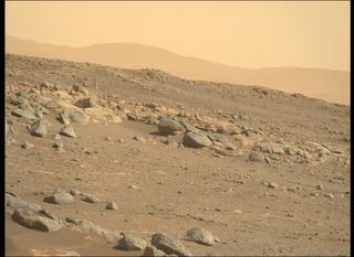 View image taken on Mars, Mars Perseverance Sol 349: Left Mastcam-Z Camera