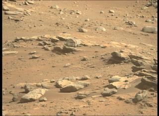 View image taken on Mars, Mars Perseverance Sol 349: Left Mastcam-Z Camera