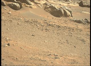 View image taken on Mars, Mars Perseverance Sol 349: Left Mastcam-Z Camera