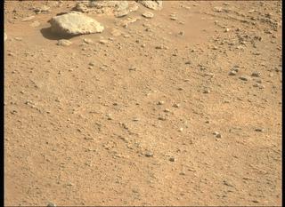 View image taken on Mars, Mars Perseverance Sol 349: Left Mastcam-Z Camera