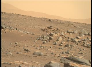 View image taken on Mars, Mars Perseverance Sol 349: Right Mastcam-Z Camera