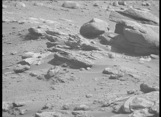 View image taken on Mars, Mars Perseverance Sol 349: Right Mastcam-Z Camera