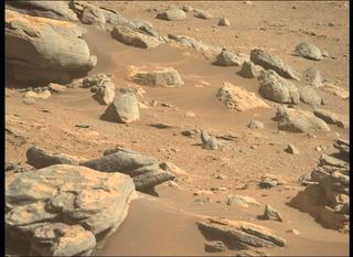 View image taken on Mars, Mars Perseverance Sol 349: Right Mastcam-Z Camera