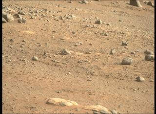 View image taken on Mars, Mars Perseverance Sol 349: Right Mastcam-Z Camera