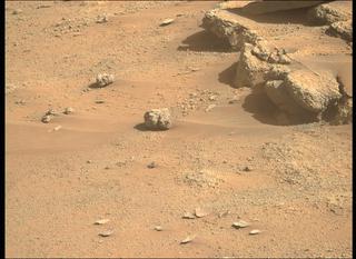 View image taken on Mars, Mars Perseverance Sol 349: Right Mastcam-Z Camera
