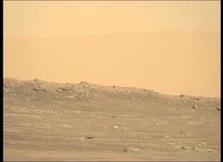 View image taken on Mars, Mars Perseverance Sol 350: Left Mastcam-Z Camera
