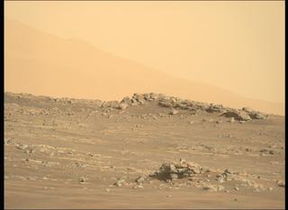 View image taken on Mars, Mars Perseverance Sol 350: Left Mastcam-Z Camera