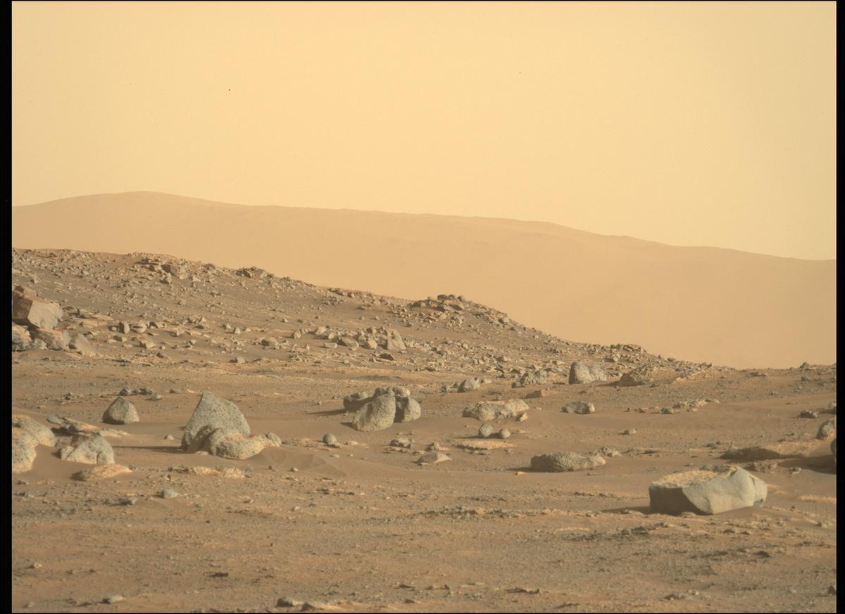 This image was taken by MCZ_LEFT onboard NASA's Mars rover Perseverance on Sol 350