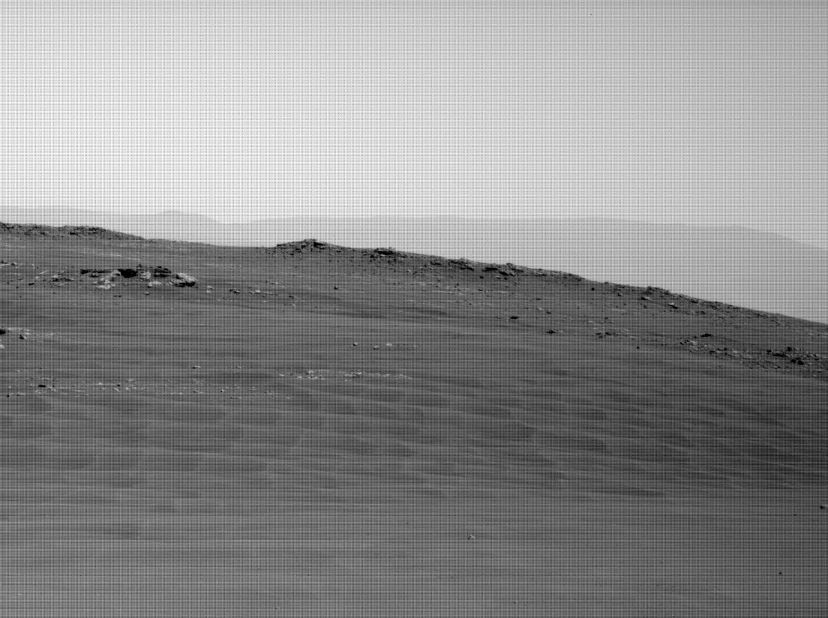 This image was taken by NAVCAM_LEFT onboard NASA's Mars rover Perseverance on Sol 351